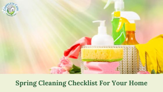 Spring Cleaning Checklist For Your Home￼